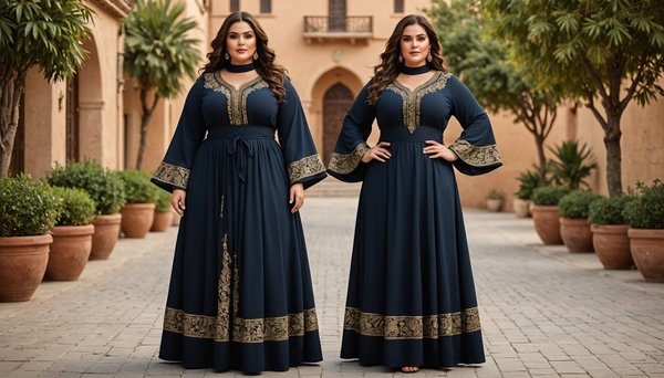 Découvrez la djellaba grande taille femme : élégance et confort